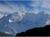 Le Mont Blanc depuis Combloux - 19 novembre 2014